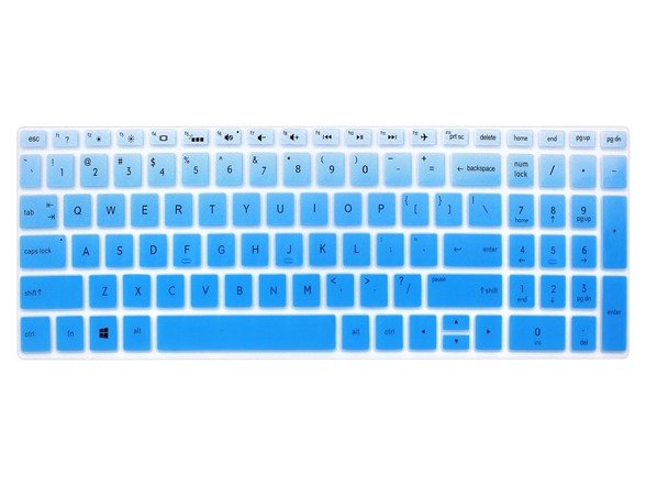 YYubao Silicone Keyboard Skin Blue