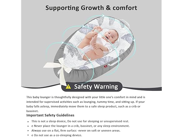 JWPEHOE Baby Lounger