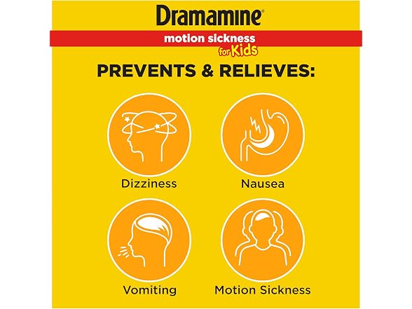 Dramamine | Kids Chewable 8 Count