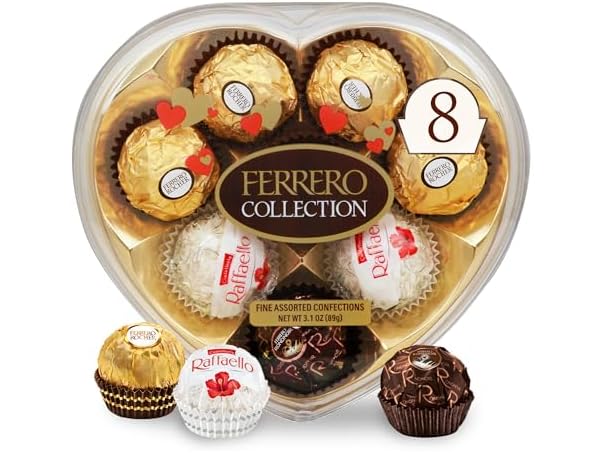 $2.99, Was $6.9295, 56% Off! Ferrero Collection Valentines Box 8ct dealfomo