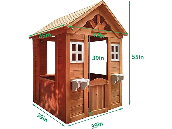 Aursrenty Outdoor Children's Playhouse
