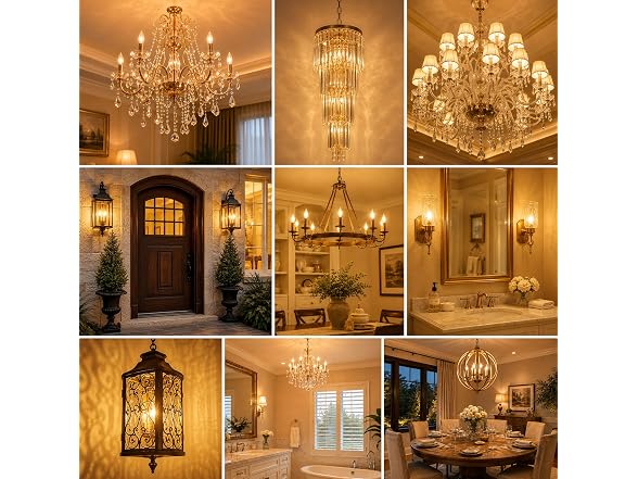 GoBright B0GXDYYFJR E12 Candelabra LED Light Bulbs