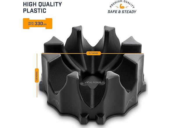 Alpcour Bike Trainer 4-Tier Riser