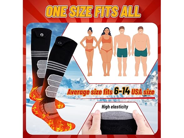 VeRosky Heated Socks