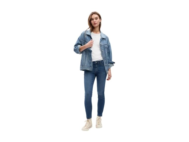 GAP Women's Mid Rise Favorite Jegging