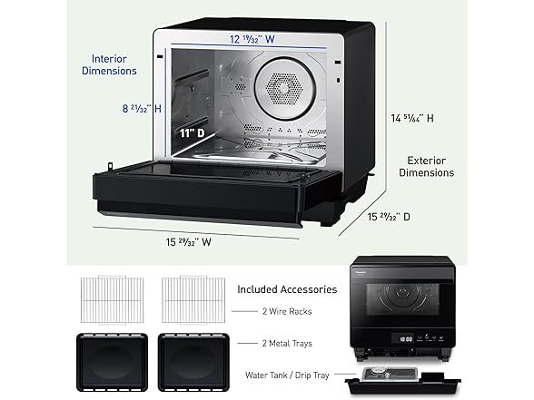Panasonic HomeChef 7-in-1 Compact Oven