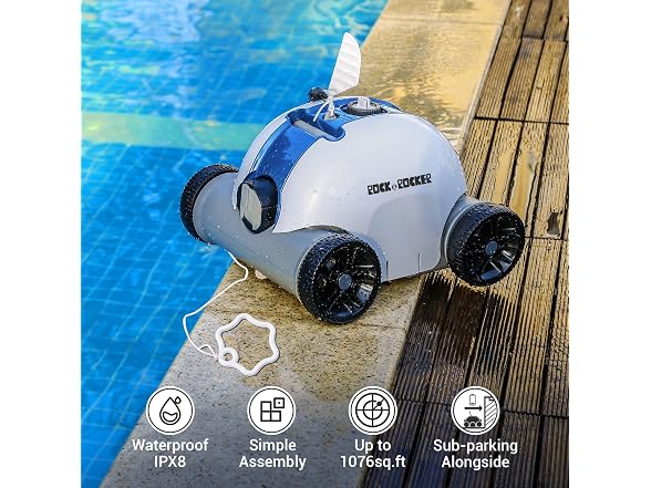Rock&Rocker (2023 Upgrade) Rock&Rocker Cordless Robo