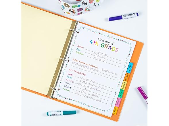 Avery Insertable Dividers for 3 Ring Binders