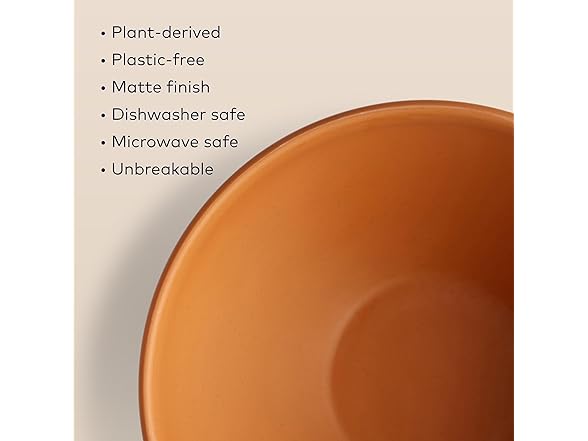 Set of 4 Unbreakable Lightweight Small Bowls