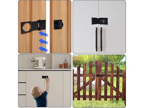 Cabinet Password Hasp Combo Lock