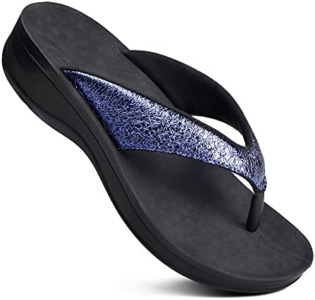 Aerothotic Sequin Original Platform Women's Blue