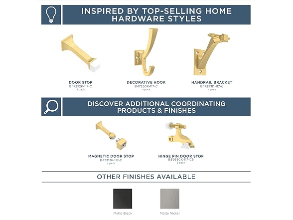 Franklin Brass Classic Edge (4-Pack) Coat and Hat Wall Hooks