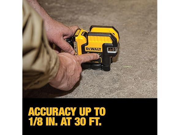 DEWALT DW0822LG 12V MAX Laser Level, Cross Line