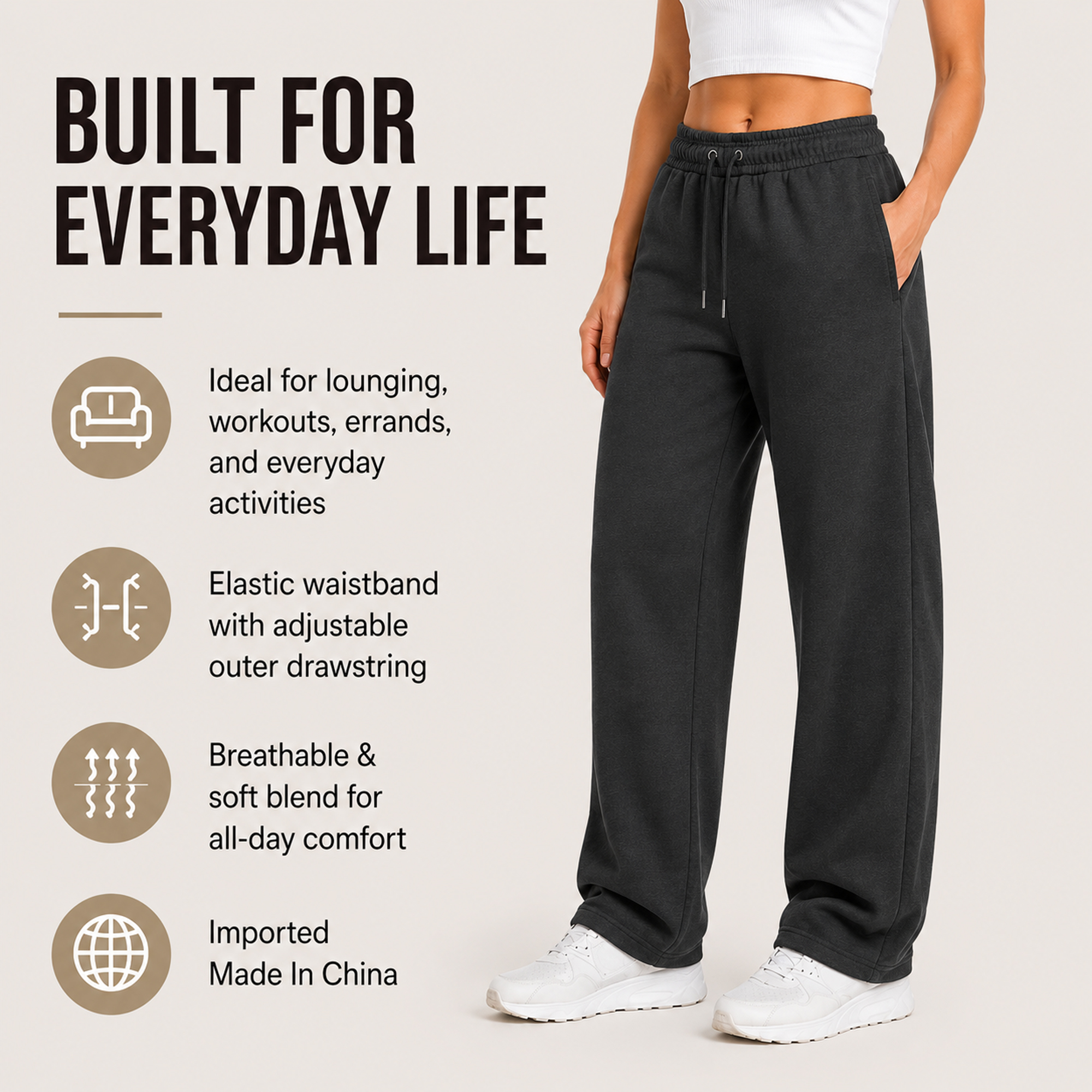 Womens T/F Performance Sweatpants - Gallery 17