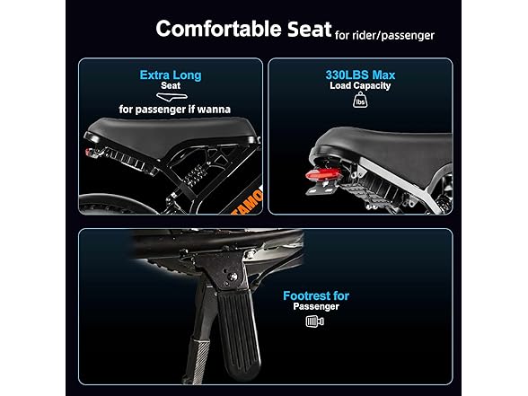 Tamobyke V20 E-Bike Adults 7-Speed