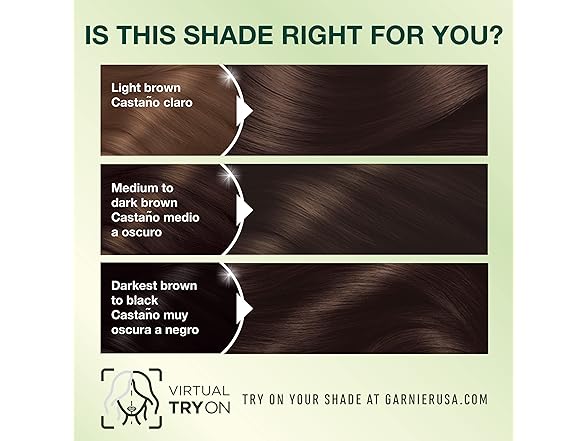 Garnier Hair Color Dark Brown