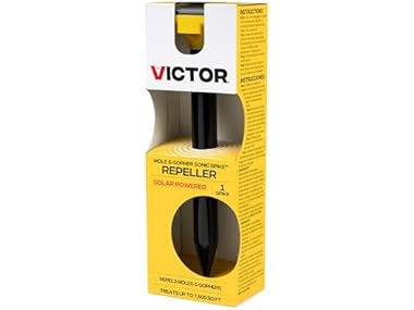 $8.99, Was $18.99, 52% Off! Victor M9014 Solar Powered Sonic Spike- Mole Deterrent dealfomo