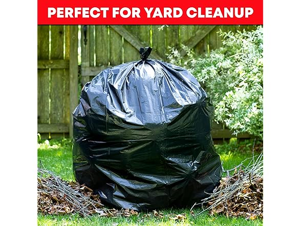 Tasker Heavy Duty Trash Bags, 50pk
