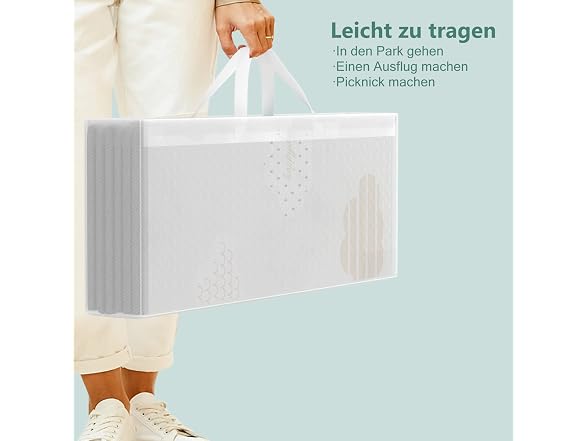 UANLAUO Foldable Baby Play Mat