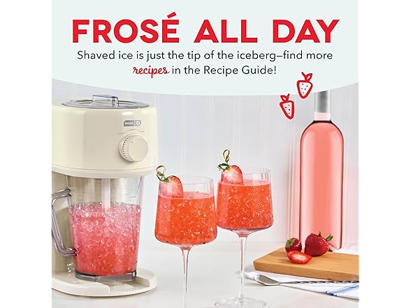Dash Deluxe Shaved Ice & Slushy Maker
