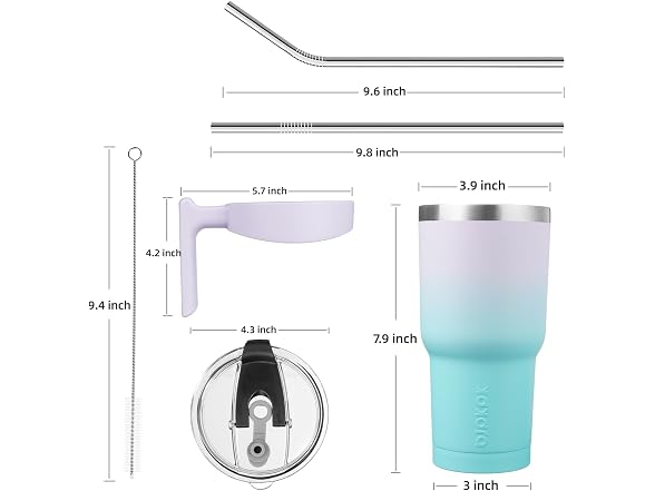 BJPKPK 30 oz Tumbler with Handle