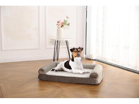 Amazon Basics Dog Bed with Cooling Gel Foam