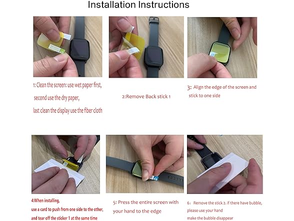 Hamile Smart Watch Screen Protector