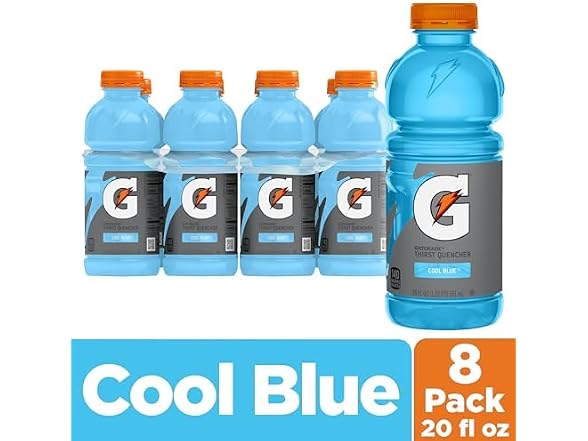 Gatorade Gatorade Thirst Quencher, Cool Blue, 20