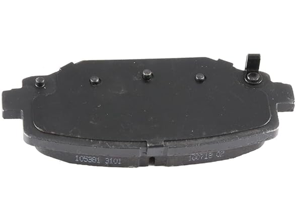 ECCPP Front & Rear Semi Metallic Disc Brake Pad Set