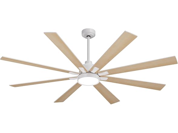 Autoday 72in Ceiling Fan Lights Remote