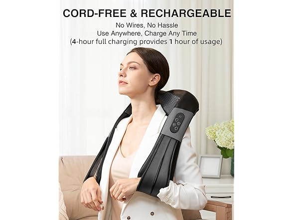 Nekteck Shiatsu Neck and Back Massager