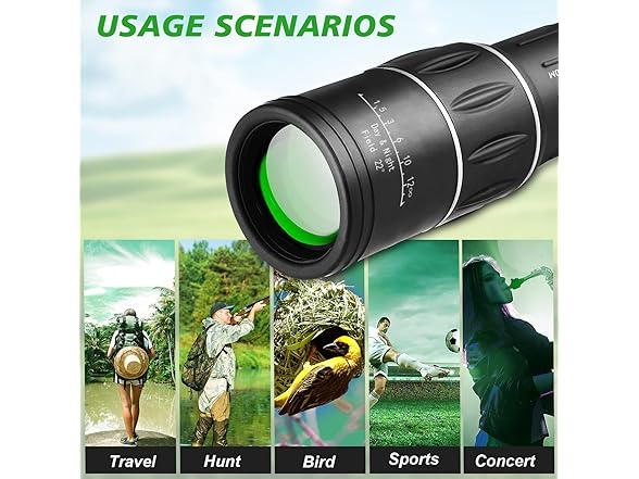 Sihea 16X52 Mini Monocular Telescope