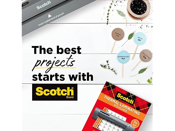 Scotch Thermal Laminator Combo Pack