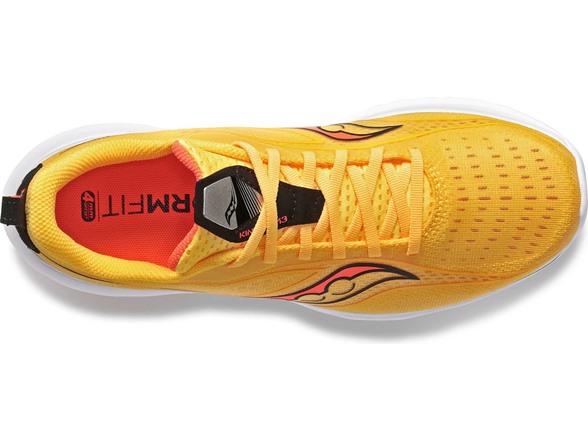 Saucony Kinvara 13 Men's Shoes Vizigold/Vizired (Wide Sizes)