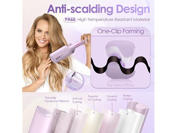 Curling Iron Hair Crimper Waver