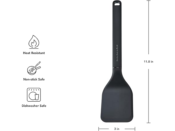 KitchenAid Short Turner Black