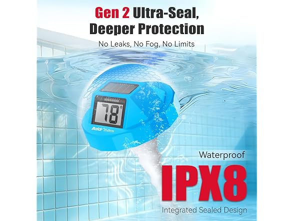 BaldrTherm Pool Thermometer Digital Floating