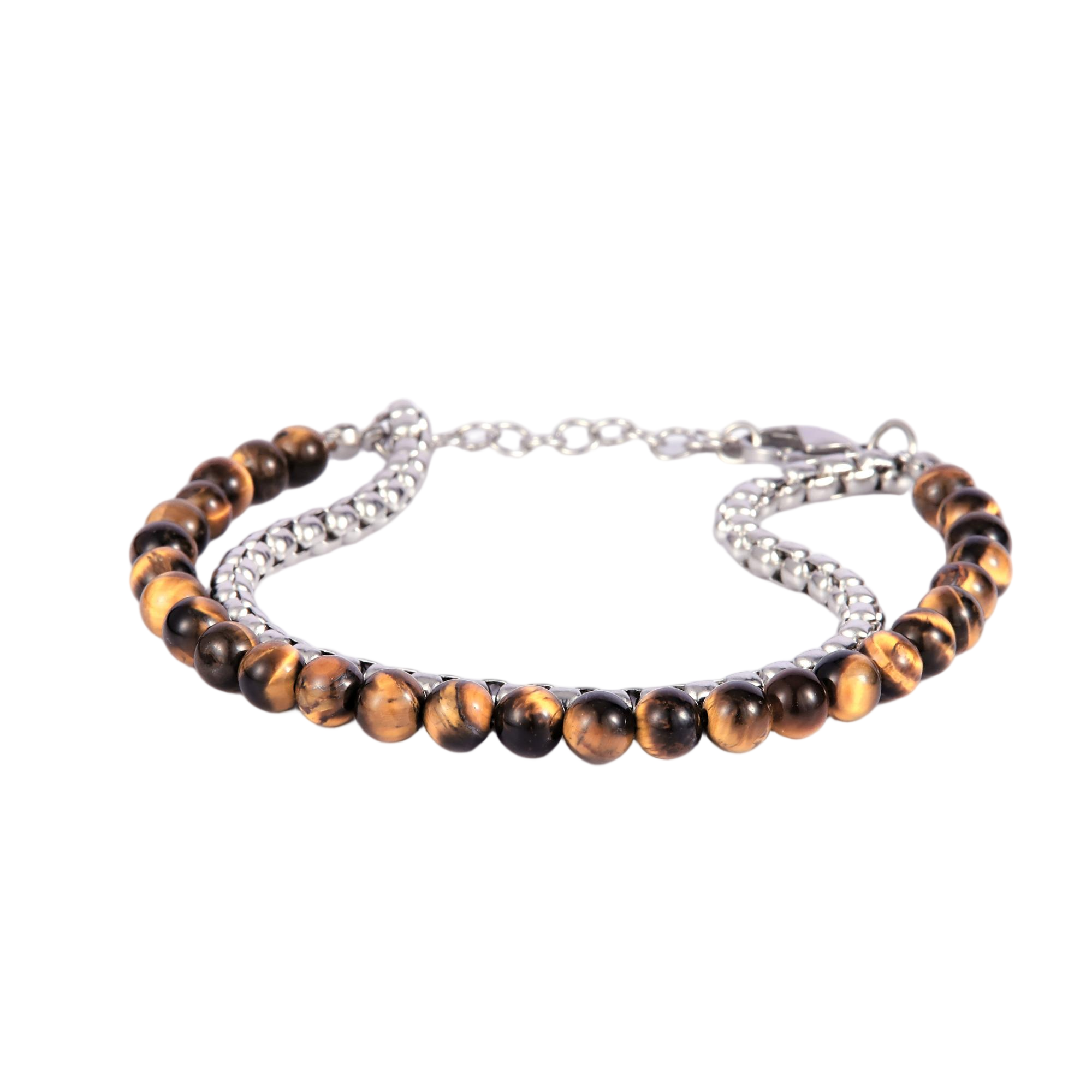 Mens Chain & Beaded Bracelet Set - Gallery 11