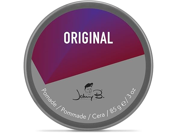 (2 Pack) Johnny B Original Pomade, 3 oz