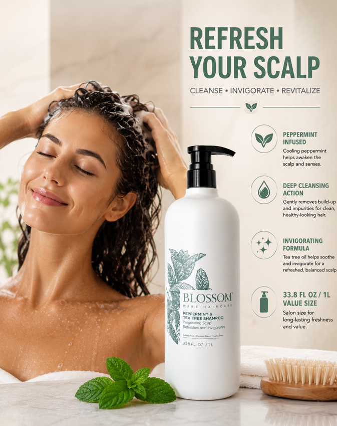 Peppermint & Tea Tree Shampoo - Gallery 6
