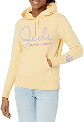 Amazon Essentials Disney | Marvel | Star Wars | Princess Women's Fleece Pullover Hoodie Sweatshirts, Star Wars Jedi, X-Small