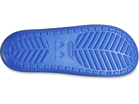 Crocs Classic V2 Unisex Slide Blue Bolt