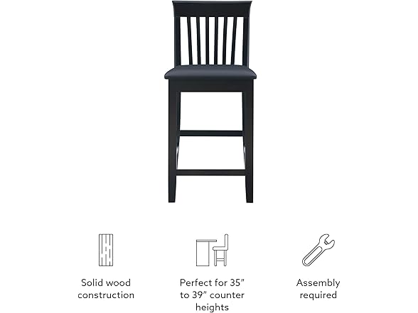 Linon Torino Craftsman Counter Stool