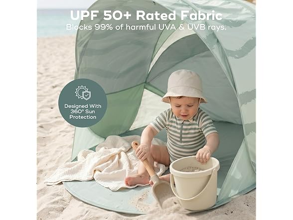 Babymoov Moov & Protect Anti-UV Cooling Beach Tent