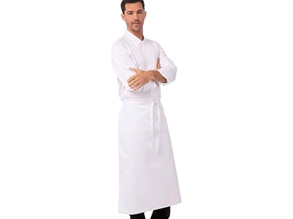 Chef Works Unisex Long Four-Way Apron