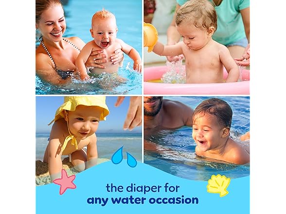 Pampers Splashers Swim Diapers Sz4