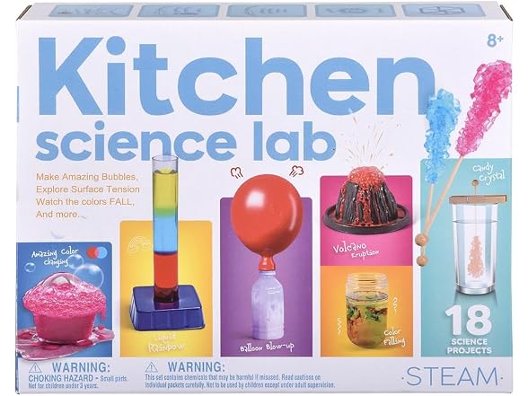 Rhode Island Novelty Edu-Stem Kitchen Science Lab Kit