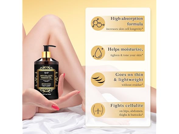 Pjordo 3-Pack Lavender Massage Oil Set