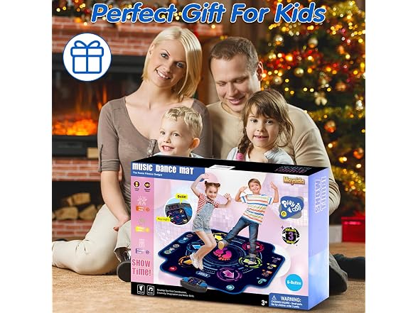 Kids Electronic Dance Pad with 6-Button