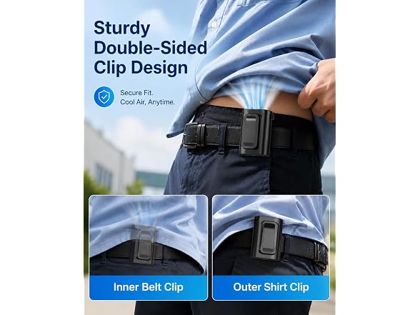 Luienao Portable Waist Fan